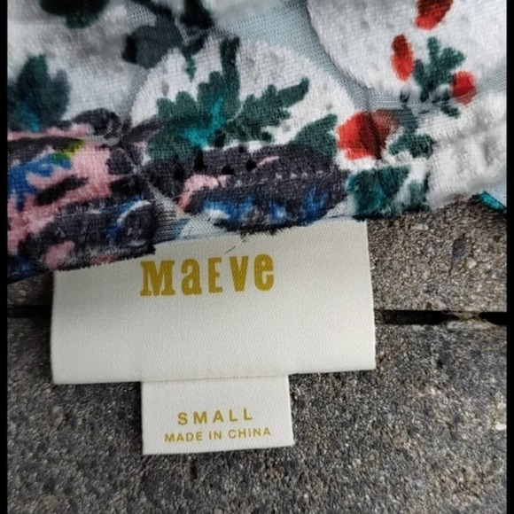 ANTHROPOLOGIE Maeve Umi Kimono Top Silk Velvet - Picture 6 of 11